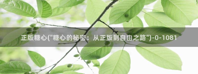 糖心volg入口